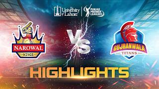 Match Highlights | Gujranwala Titans vs Narowal Kings | Punjab Premier League 2025