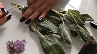 I Made my own smudge stick! DIY Sage smudge stick
