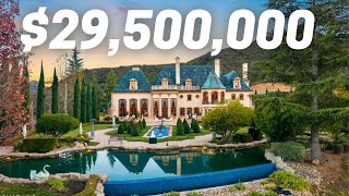 INSIDE a $29,500,000 California Mega Mansion