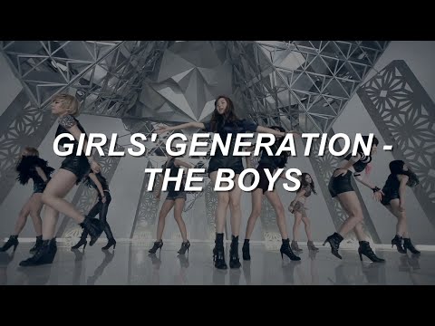Girls' Generation - 'The Boys' Easy Lyrics