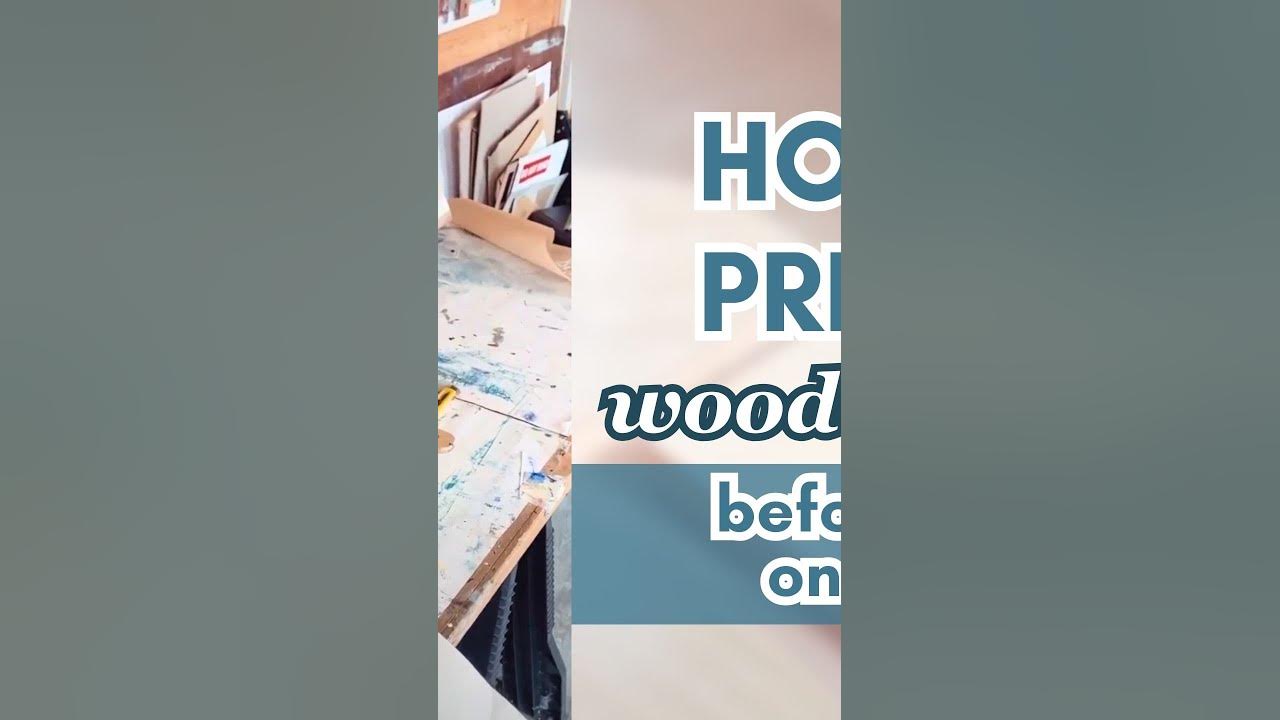 how-to-prepare-wooden-panels-before-gluing-on-papers-youtube