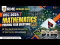🔥RIMC DEC-2024-MATH-Q11| PROFIT || PERCENTAGE | Explained Step-by-Step