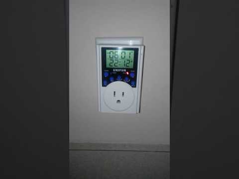Timer Switch Outlet, UNIFUN Infinite Cycle Programmable Plug-in Digital Timer Socket With Alarm