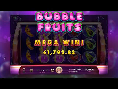 Bubble Fruits Online Slot from GameArt