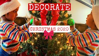 CHRISTMAS TREE DECORATING 2020 | TIPS FOR MAKING YOUR TREE LOOK FULLER | MILLENNIAL MOMMY