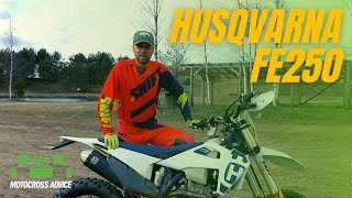 Husqvarna FE 250 (Street Legal Dirt Bike) Testing on a Motocross Track screenshot 4