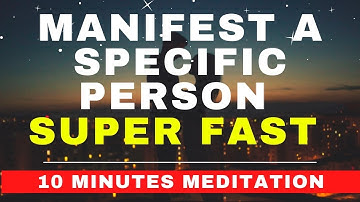 Manifest A Specific Person Meditation (SUPER FAST) Guided Meditation | Robert Zink