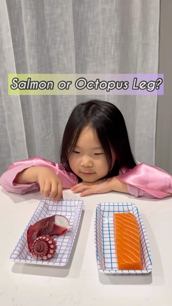 Salmon or Octopus Leg?
