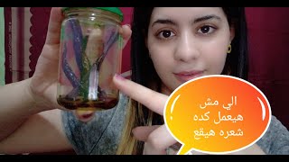 طريقه عمل حمام زيت الشطه/طولي شعري ١٠ سم ولا لا