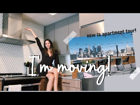 moving in LA vlog feat. an empty apartment tour :)
