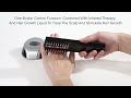 Infrared Massage Comb Vibration Massager Hair Brush Hair growth fluid import Hair Growth Care