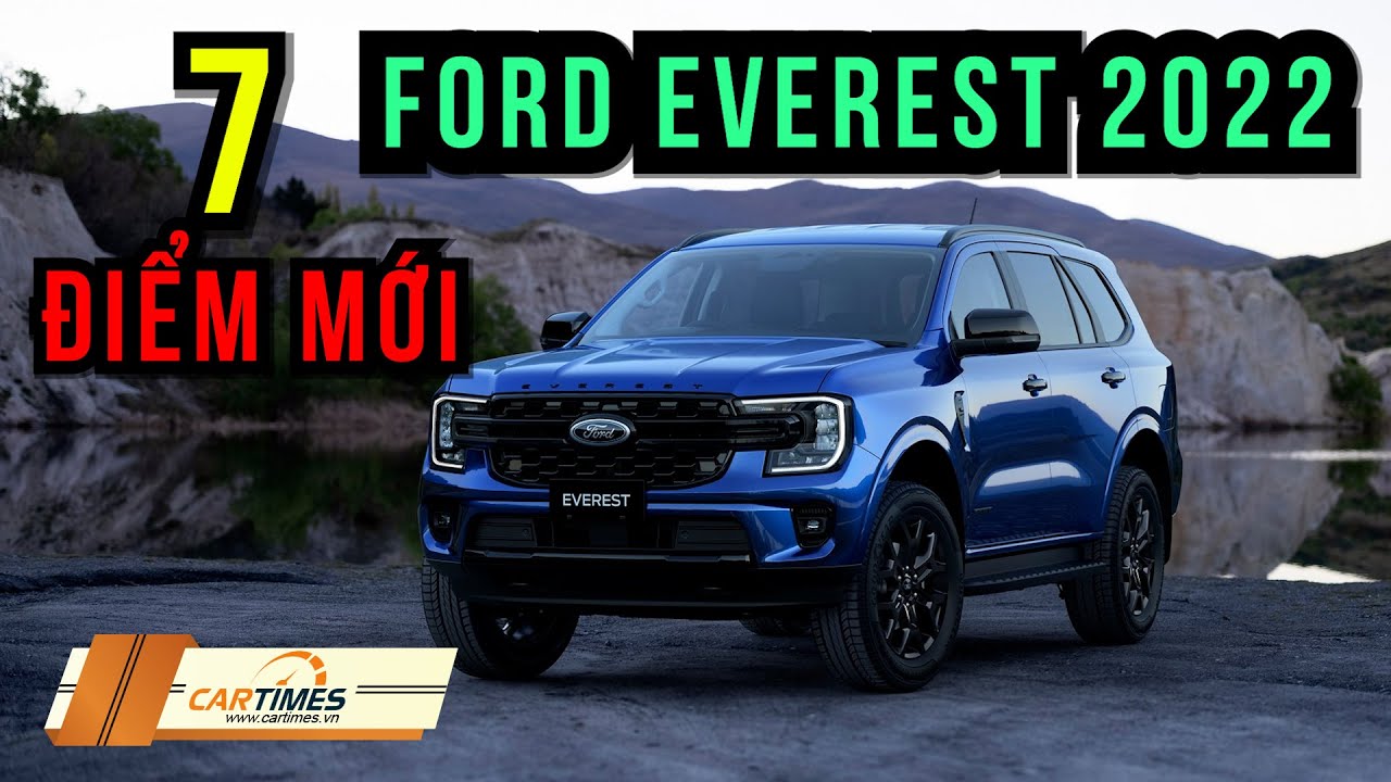 Ford Everest 2022 Mới  Được Bán Với 4 Phiên Bản Và Giá Bán