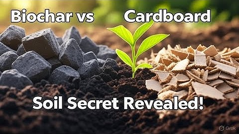 Biochar vs Cardboard: The Soil Trick That Transformed My Garden in 6 Months!