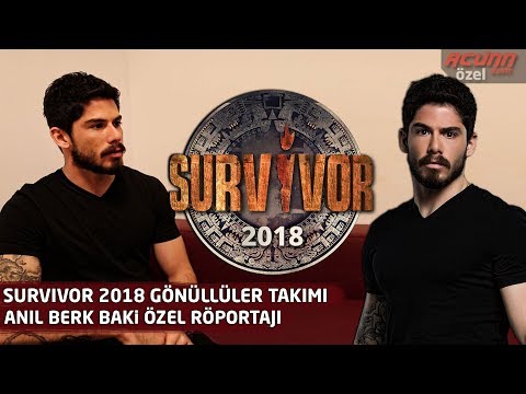 Survivor 2018 | Gönüllüler Takımı | Anıl Berk Baki Özel Röportajı