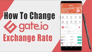 How To Change Exchange Rate In Gate.io Android | How to Change Currency in Gate.io