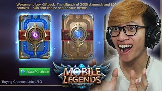 BUKA BUKU 2000 DIAMOND ( UNTUNG BESAR BOSSKUH ) ! - MOBILE LEGENDS INDONESIA