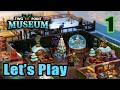 Pointy Mountains - The Snow Town Map - Two Point Museum - Full Gameplay (Winter Update)