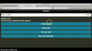 Socrative Student Tutorial