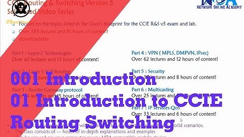 001 Introduction - 01 Introduction to CCIE Routing  Switching - CCIE