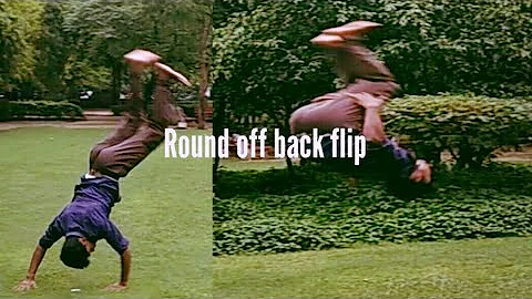 How to do round off backflip in five minutes.roundoff backflip