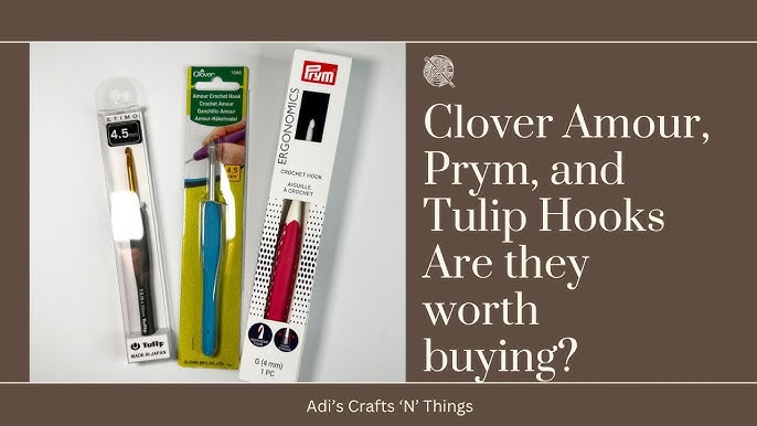 CLOVER vs PRYM Crochet Hooks / Which Are Better? / Hook review COACHH 