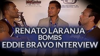 Eddie Bravo Interview bombed by Renato Laranja - talks Metamoris, Royler Gracie
