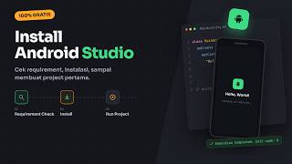 Cara Install Android Studio + Setup Project Pertama