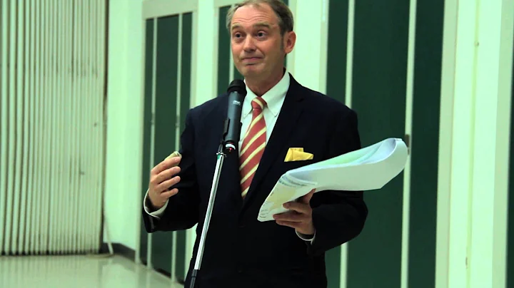 Cerritos College Board Member John Paul Drayer at ABC Unified Board Meeting