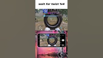 next level 1v4 clutch 🥶 0hp damage 😈#bgmi