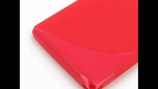 PDair Soft Plastic Case for Sony Xperia ZL L35H (Red/S Shape pattern) screenshot 3