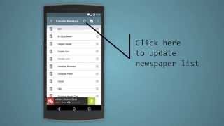 Canada Newspapers Android Application v2 screenshot 1