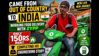 The Hustle of an International Student in India | Delivery Job & Engineering| Zypp |Bangalore
