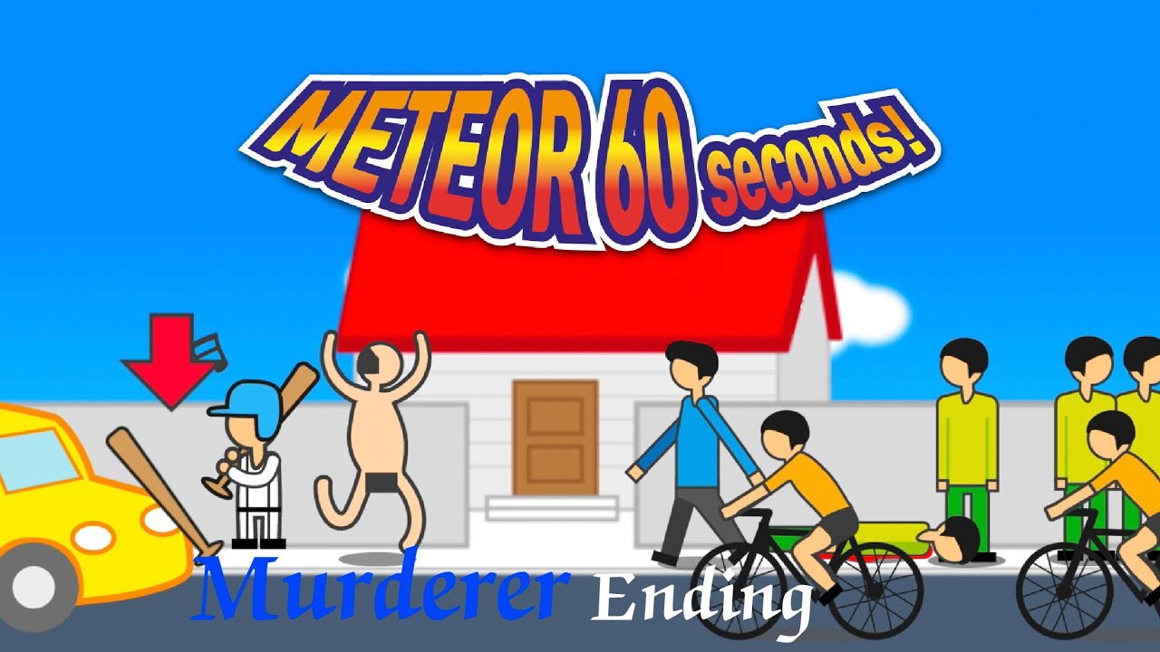 Earth Will Destroy in 60 What I Do? Just Killing person! Meteor 60 Second! Murderer Ending 🙀