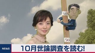 「10月世論調査を読む！」／菅原大臣の辞任、キャッシュレス決済、小泉進次郎環境大臣の評価など