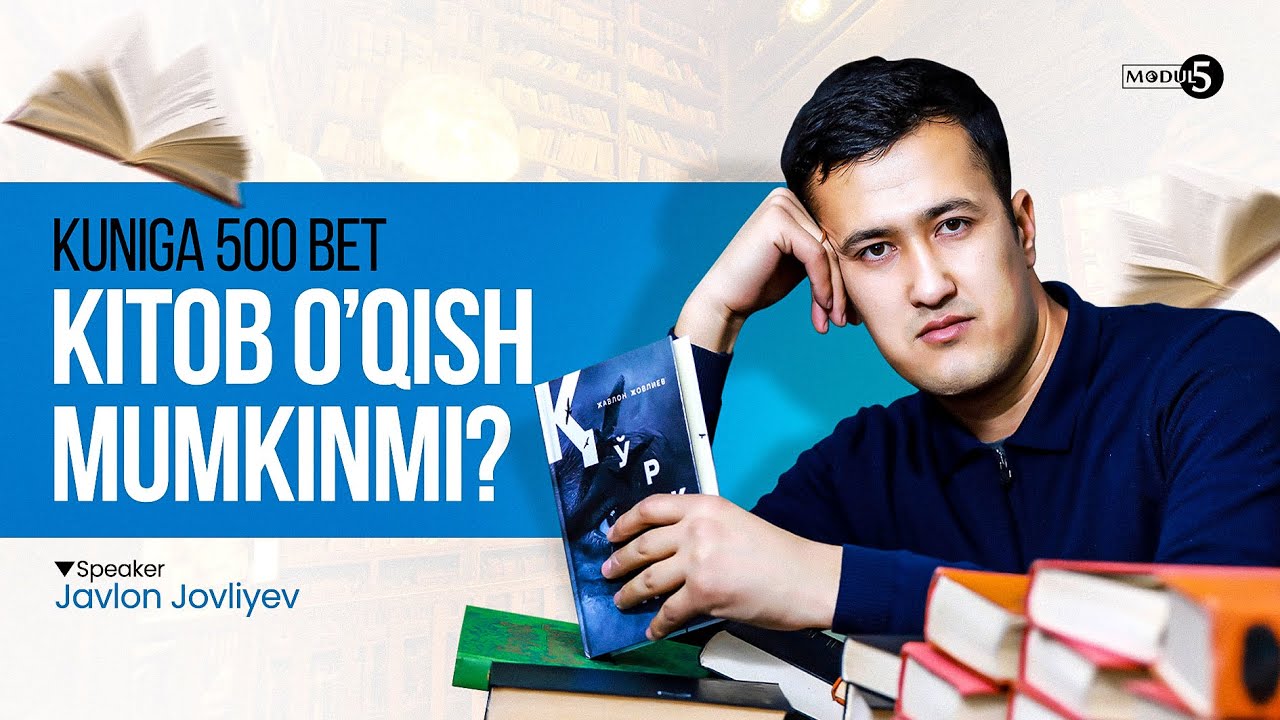 Kitob oʻqishni nimadan boshlash kerak? | Javlon Jovliyev