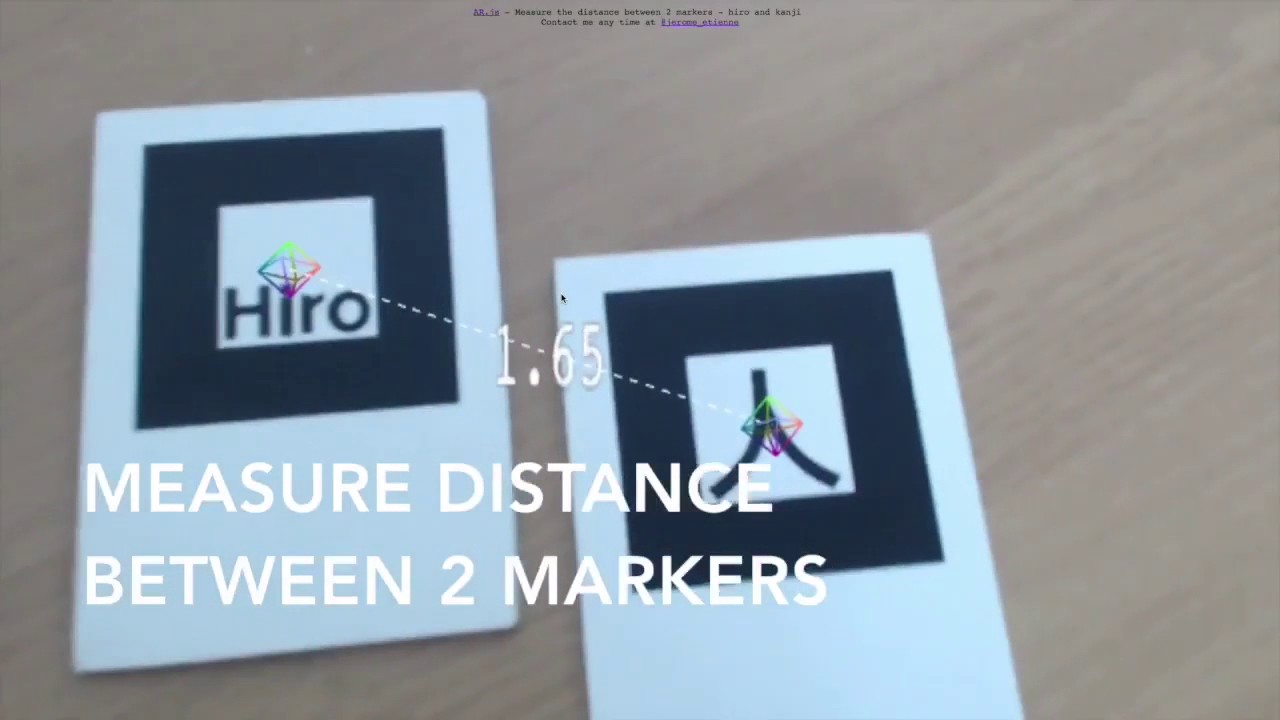 Measuring It with AR.js - YouTube
