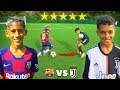 أغنية 8 YEAR OLD KID MESSI vs 10 YEAR OLD KID RONALDO.. AMAZING Football Competition