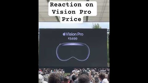 People Reaction On Apple Vision Pro Price 🔥😮 #apple #visionpro #priceaction