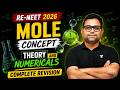 RE-NEET 2026 | Mole Concept | Theory + Numericals | Complete Chemistry Lecture for NEET | By AKM Sir