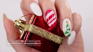 Holiday Nail Art using Dip Powder | Nail Tutorial by DipWell
