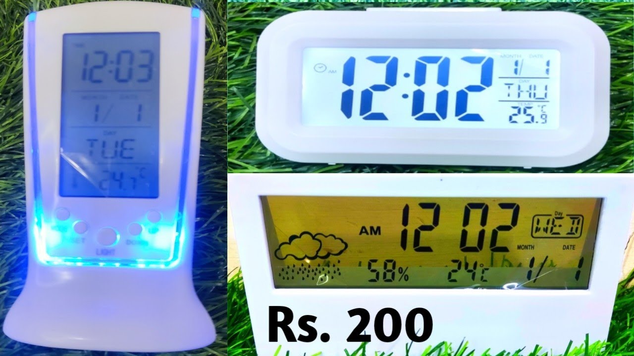 Digital Clock Review | Best Alarm Clock | digital clock review - YouTube