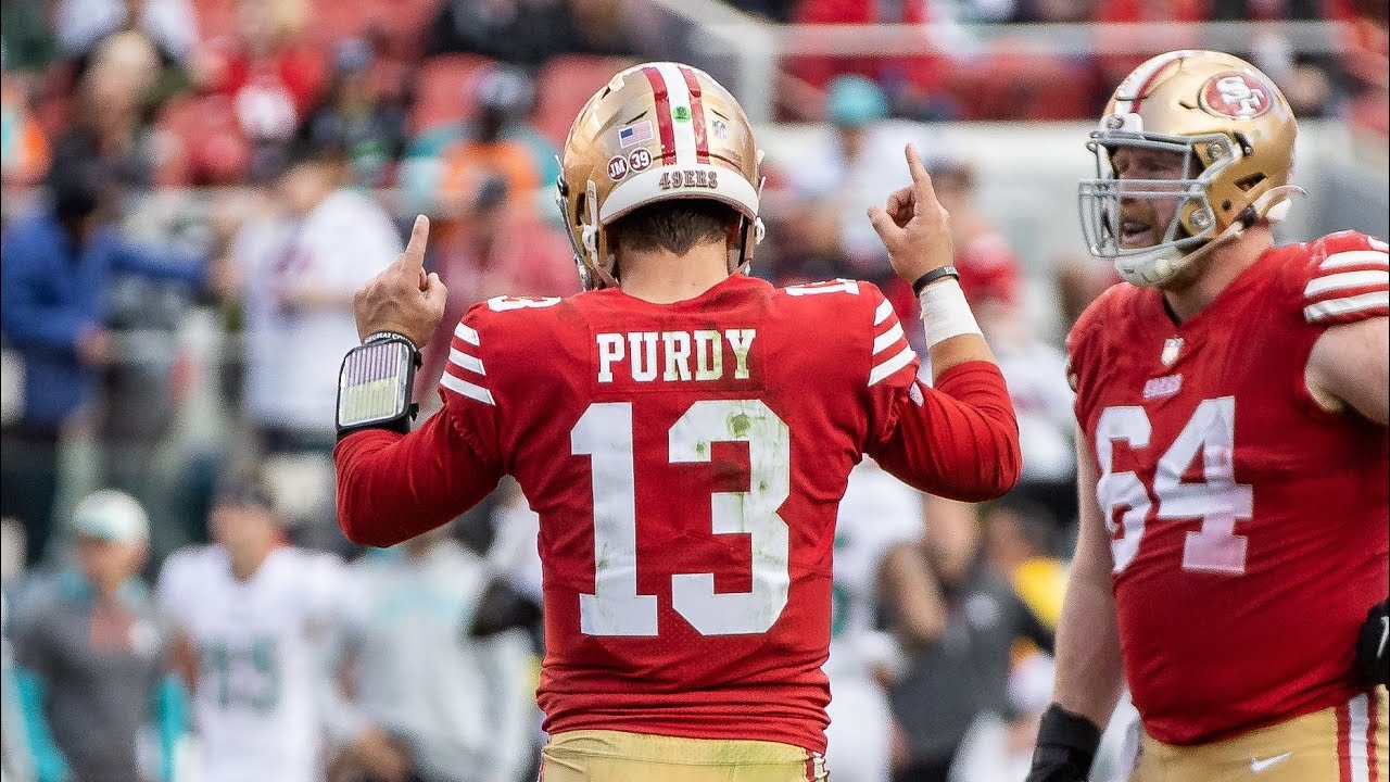 brock purdy for the 49ers