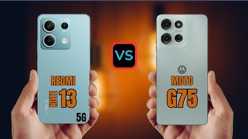 Redmi Note 13 5G vs Motorola G75