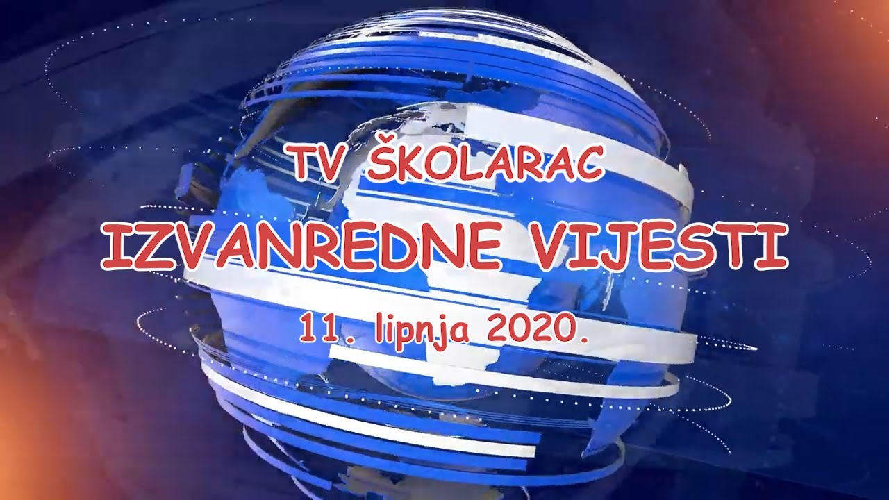 TV ŠKOLARAC 2020. - IZVANREDNE VIJESTI