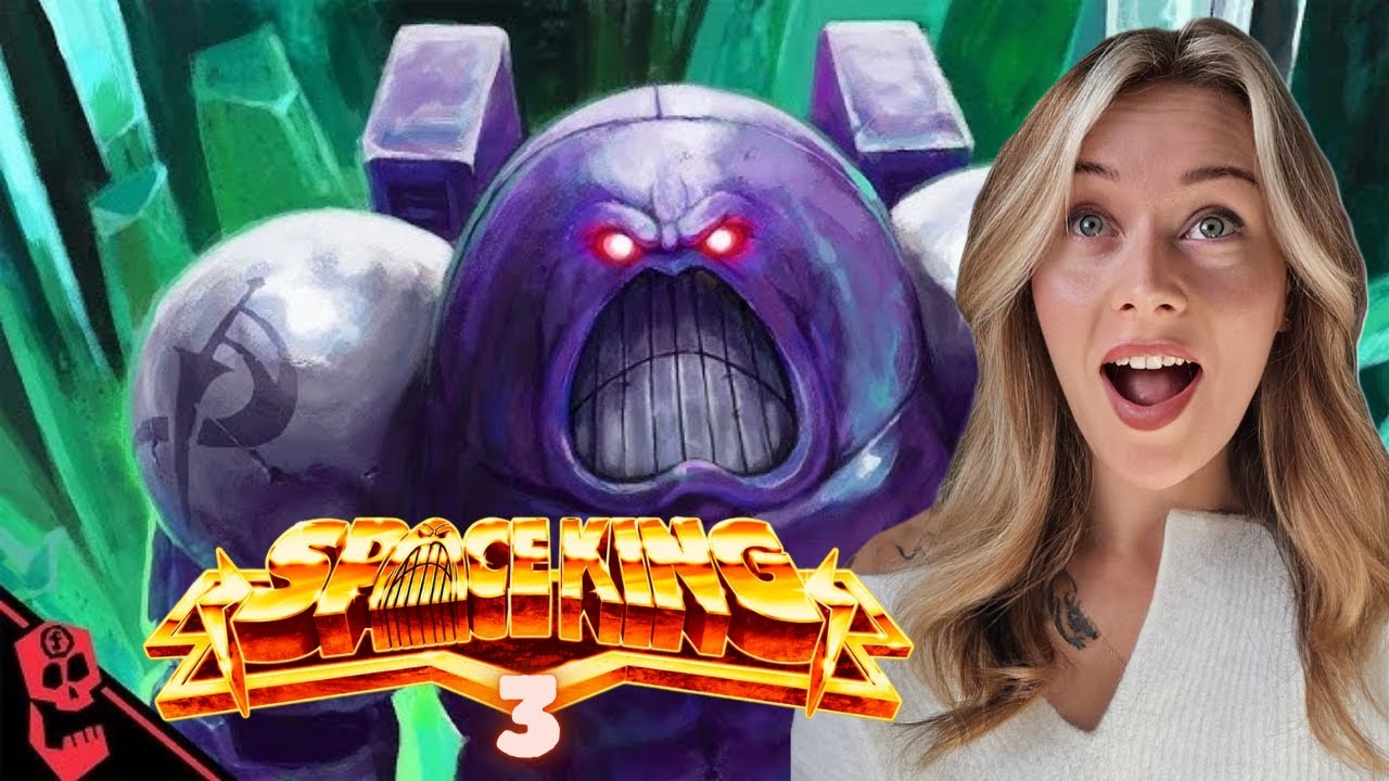 Реакция шотландской леди на SPACE KING 3