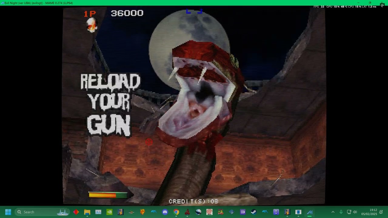 Mame 274 - EVIL/HELL NIGHT - FULL PC ARCADE LONGPLAY -  2025  