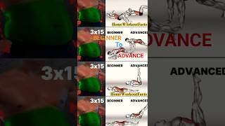 BEGINNER TO ADVANCED ||Abs workout || #shorts #viral #trending #workout #fitness #explore #fyp #yt
