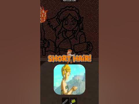 I Drew ZELDA in Roblox! - YouTube