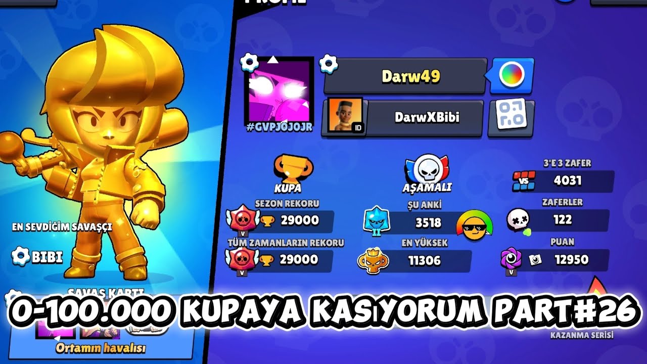 Uykulu şekilde 29000 Kupa oldum 💤😴 | ProHesap | •Darw49 