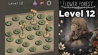 Flower forest word puzzle level 12
